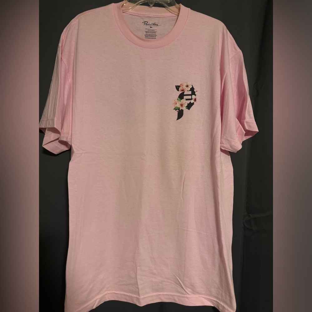 Primitive pink p tee